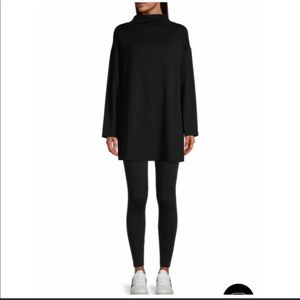 NWT EILEEN FISHER High Funnel Neck Tunic